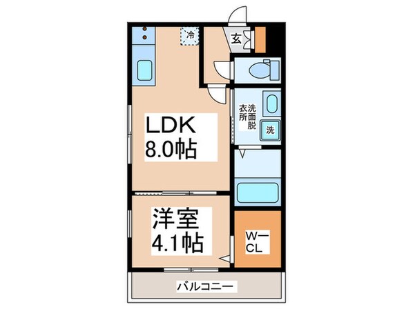 仮）泉佐野市笠松Ｂ棟　新築工事の物件間取画像